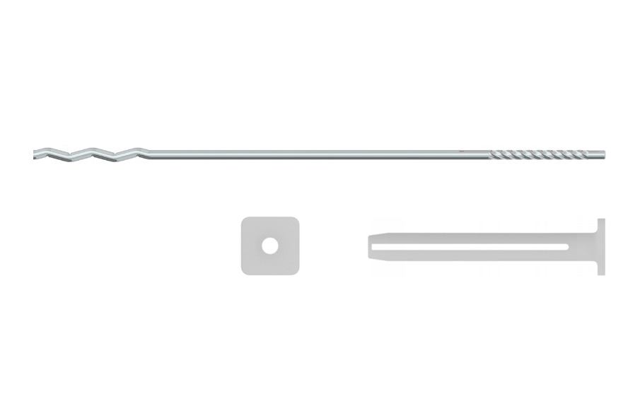 Металлическая гибкая связь TERMOCLIP МГС 2 MT E, 4*155 мм